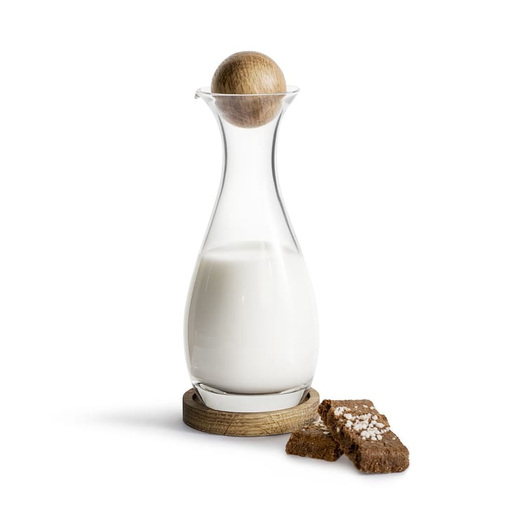 Oak milk jug - oak-glass - Sagaform