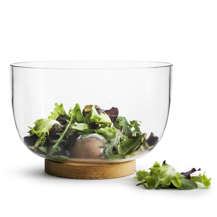Oak serving bowl - large - Sagaform