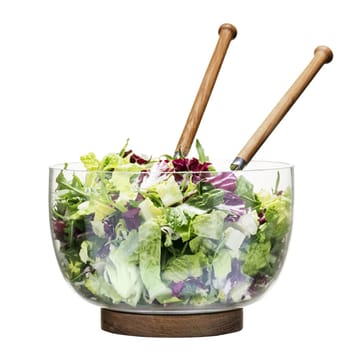 Oak serving bowl - large - Sagaform