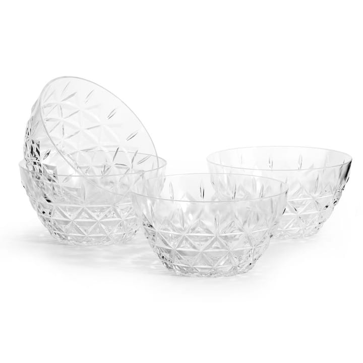 Picknick bowl 4-pack - clear - Sagaform