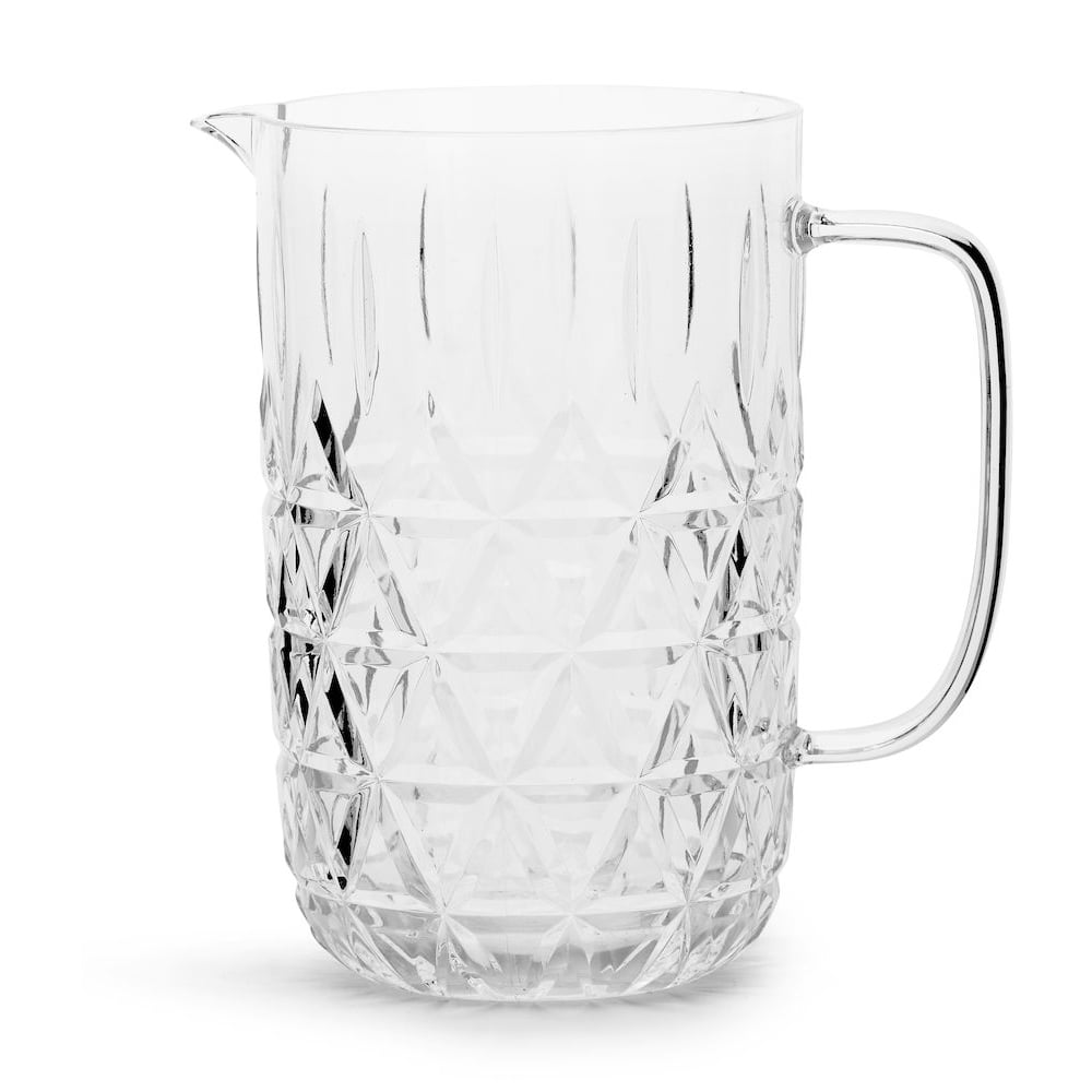 Sagaform Picknick pot 1.2 l clear | Scandinavian Design | Water jugs and carafes | Transparent