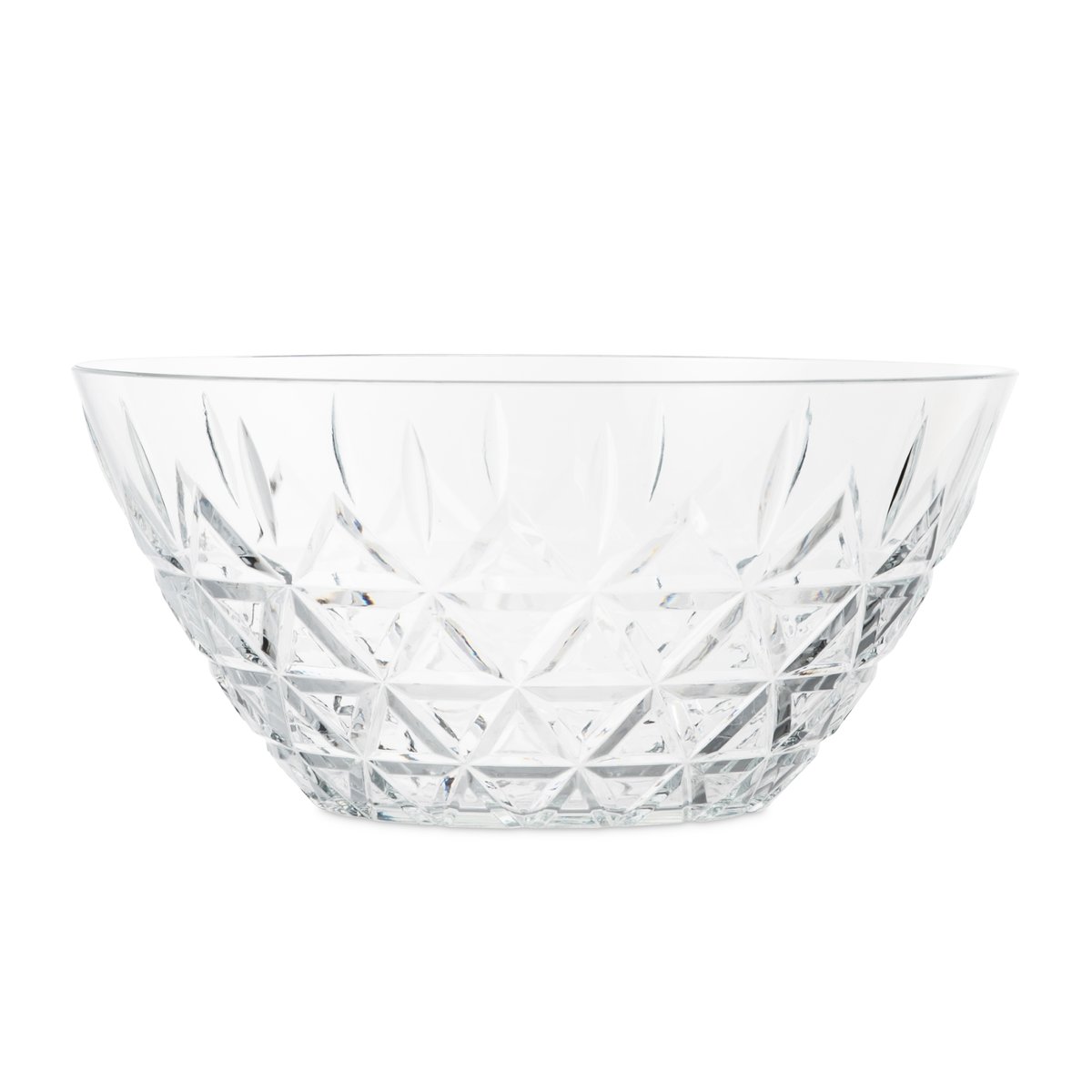 Sagaform Picnic bowl o26 cm Clear | Scandinavian Design | Serving bowls | Transparent