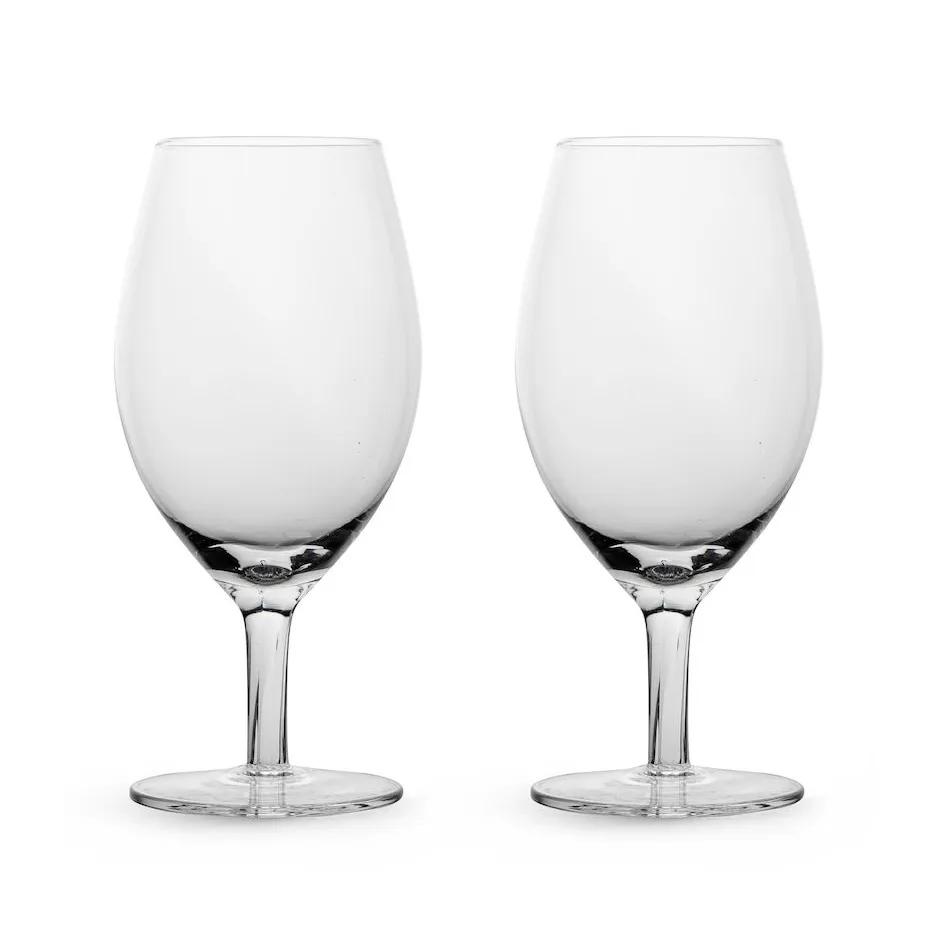 Saga drinking glass 2-pack, Clear Sagaform