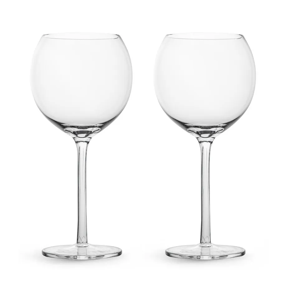 Sagaform Saga wine glass 2-pack Clear | Scandinavian Design | Wine glasses | Transparent