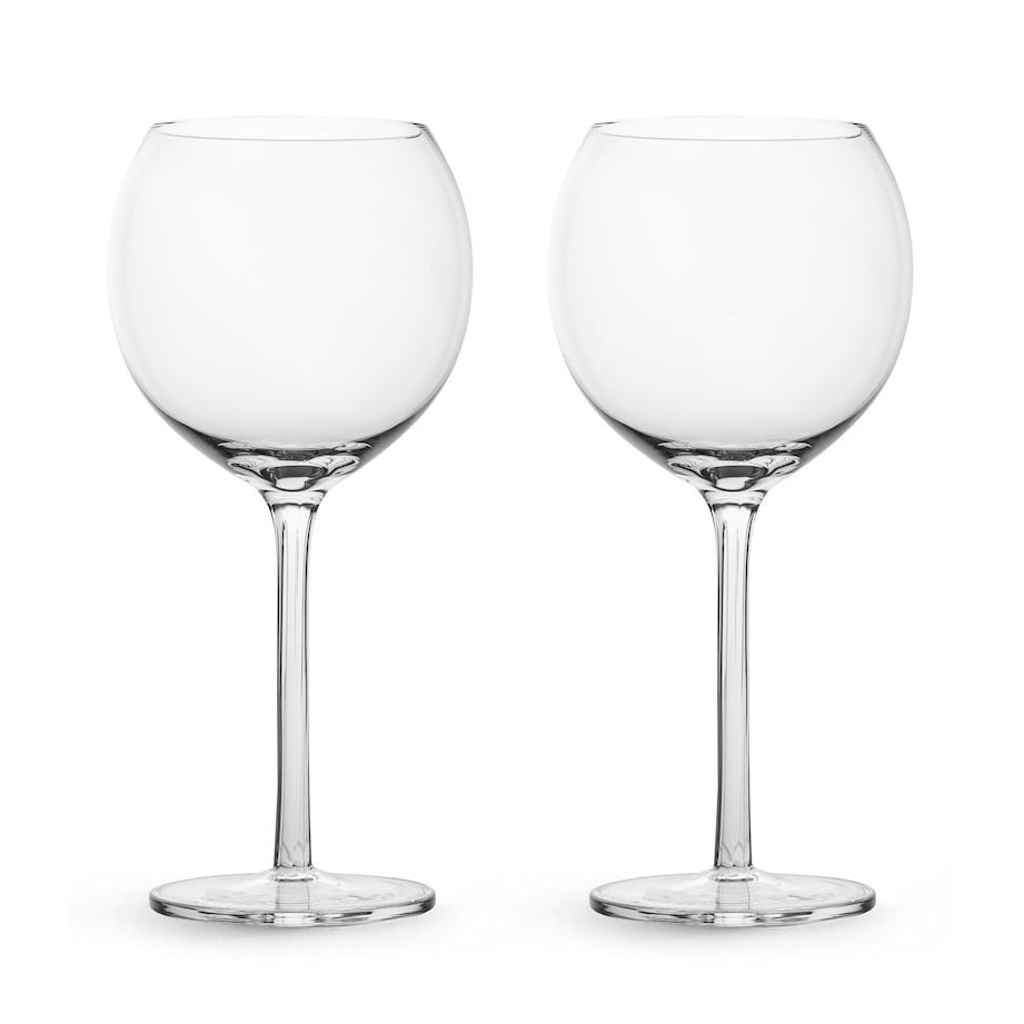 Sagaform Saga wine glass 2-pack Clear | Scandinavian Design | Wine glasses | Transparent