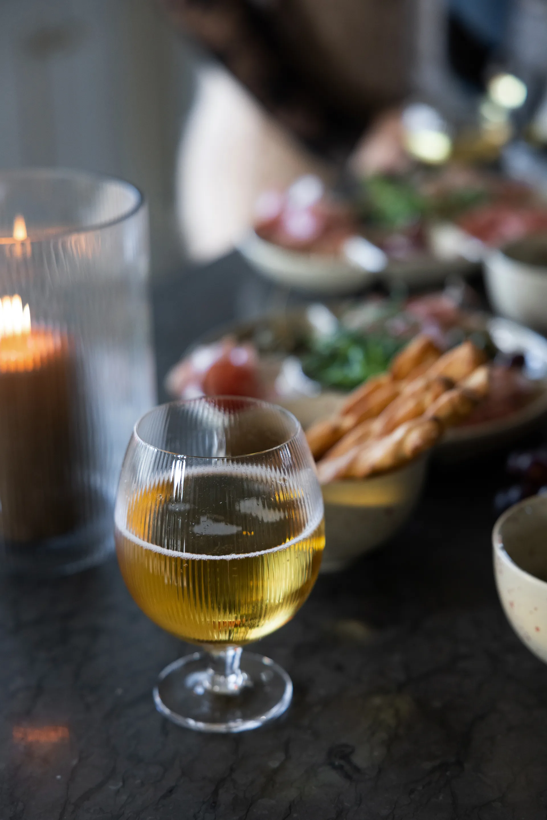 Sagaform Blanka beer glass 50 cl 2-pack, Clear Sagaform