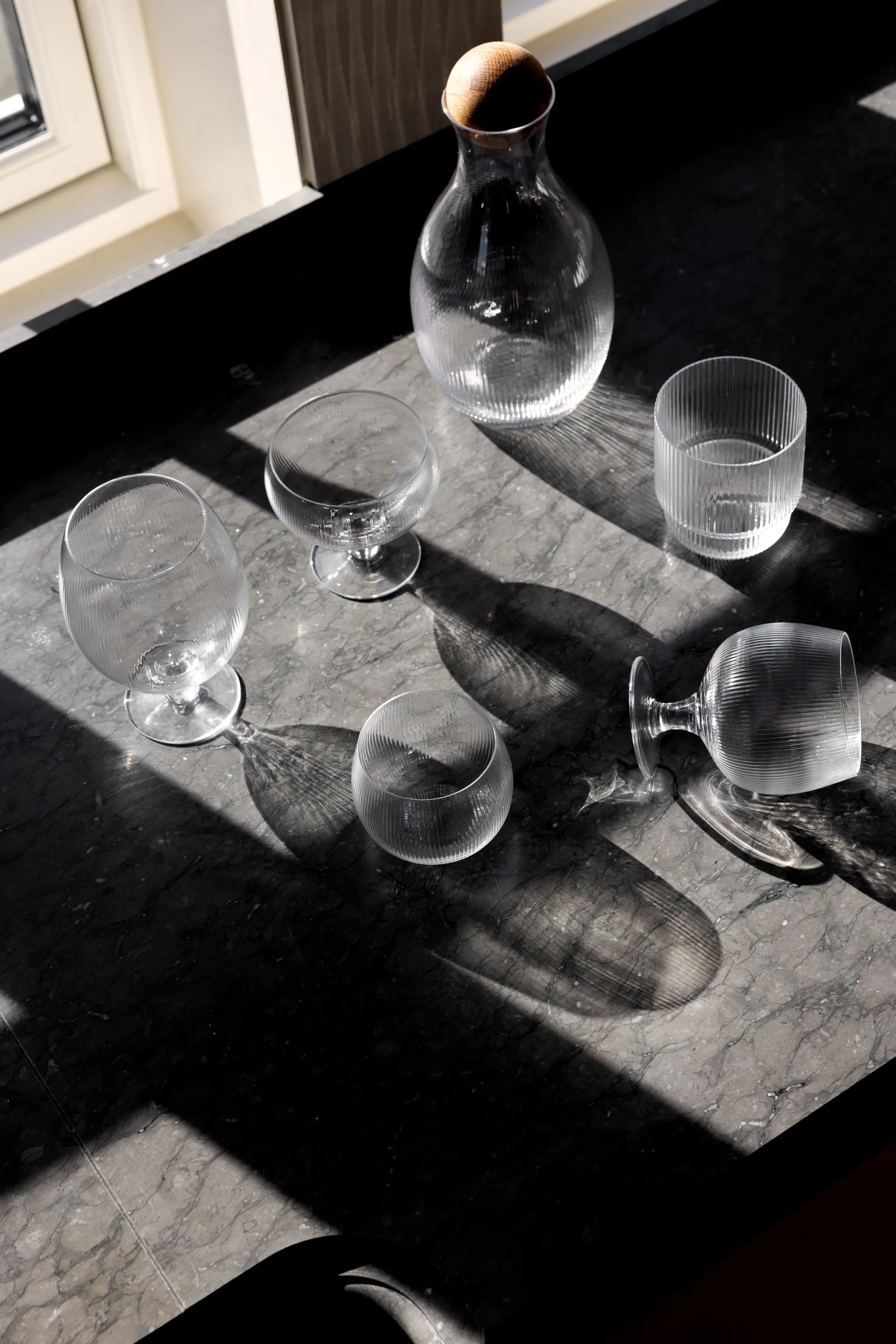 Sagaform Blanka beer glass 50 cl 2-pack, Clear Sagaform