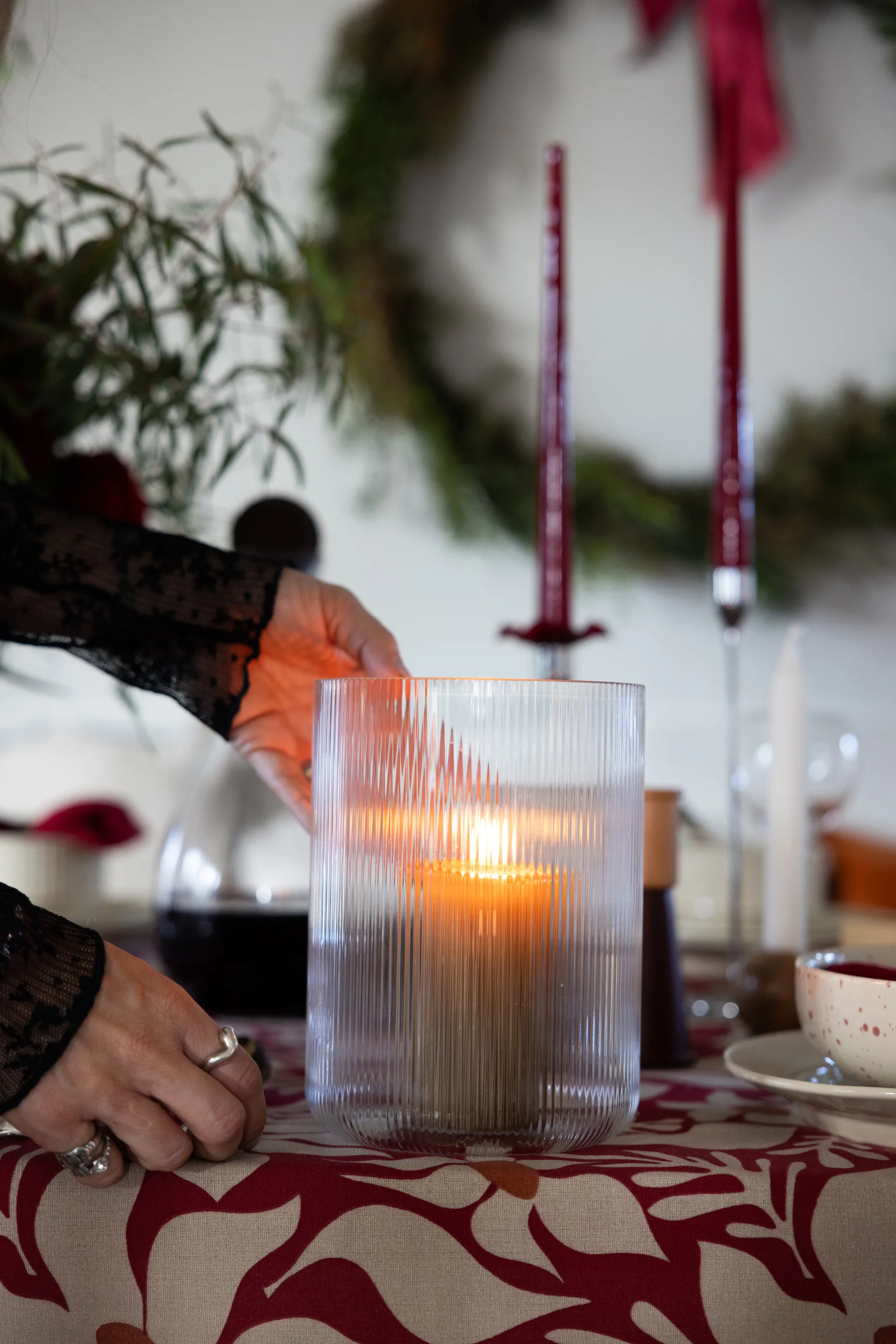 Sagaform Blanka vase/wine cooler Ø15x20 cm, Clear Sagaform