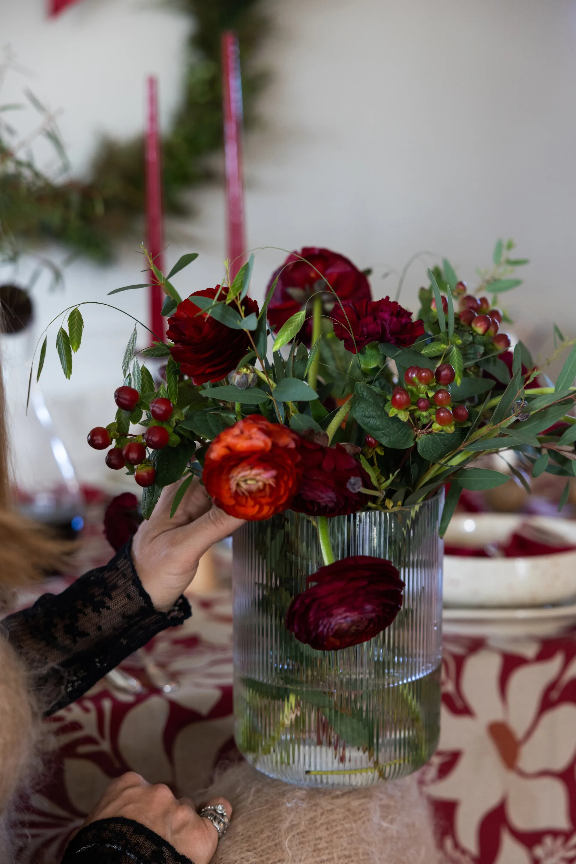 Sagaform Blanka vase/wine cooler Ø15x20 cm, Clear Sagaform