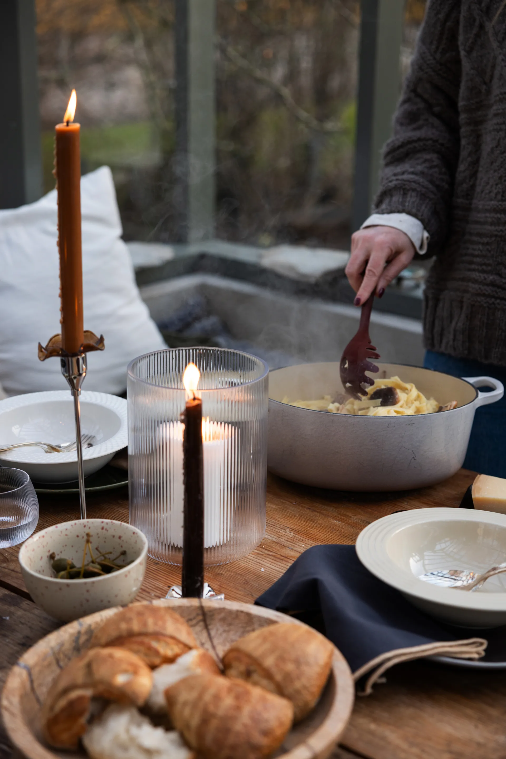 Sagaform Blanka vase/wine cooler Ø15x20 cm, Clear Sagaform