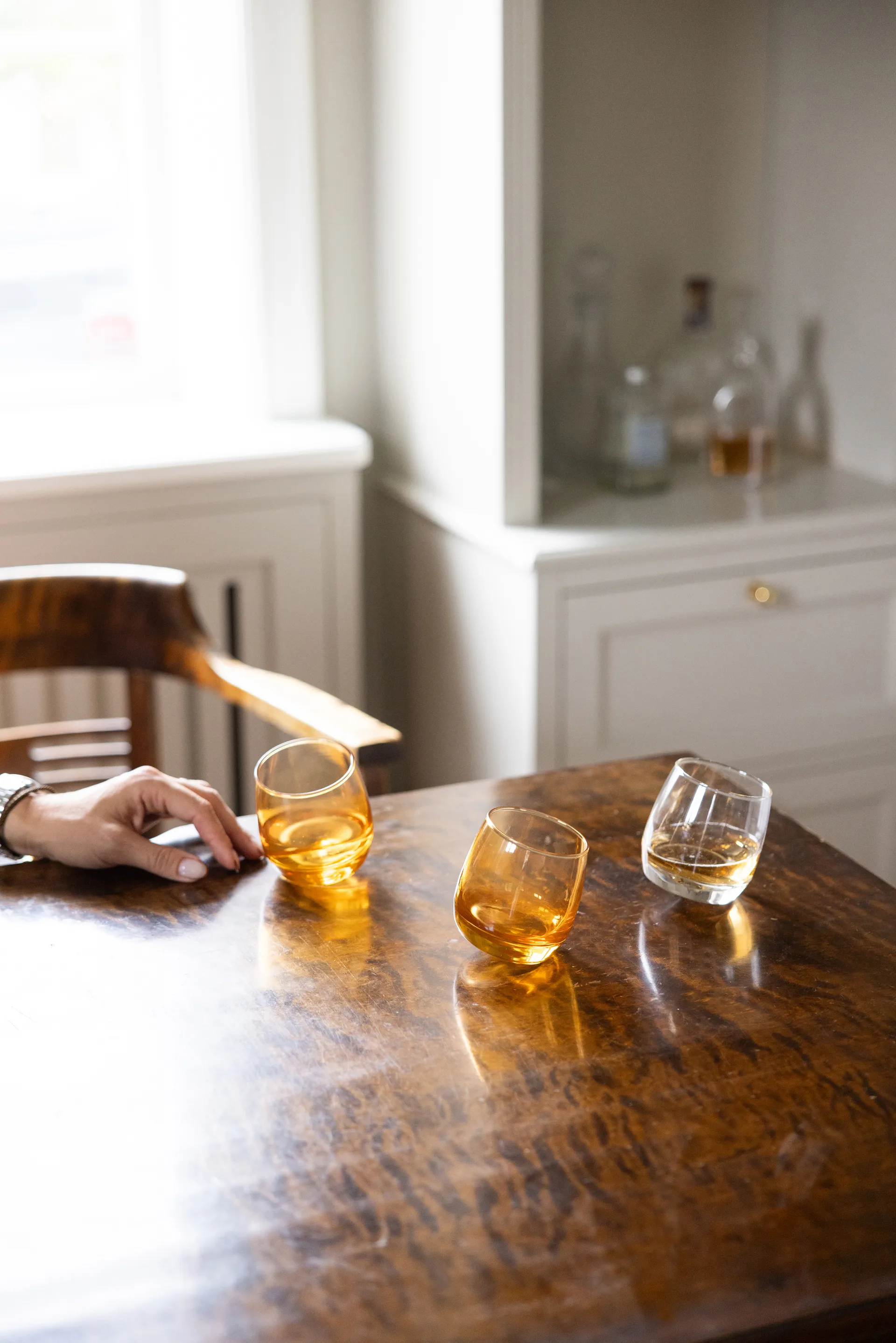 Sagaform tumblers with rounded bottom 30 cl 6-pack, Amber Sagaform