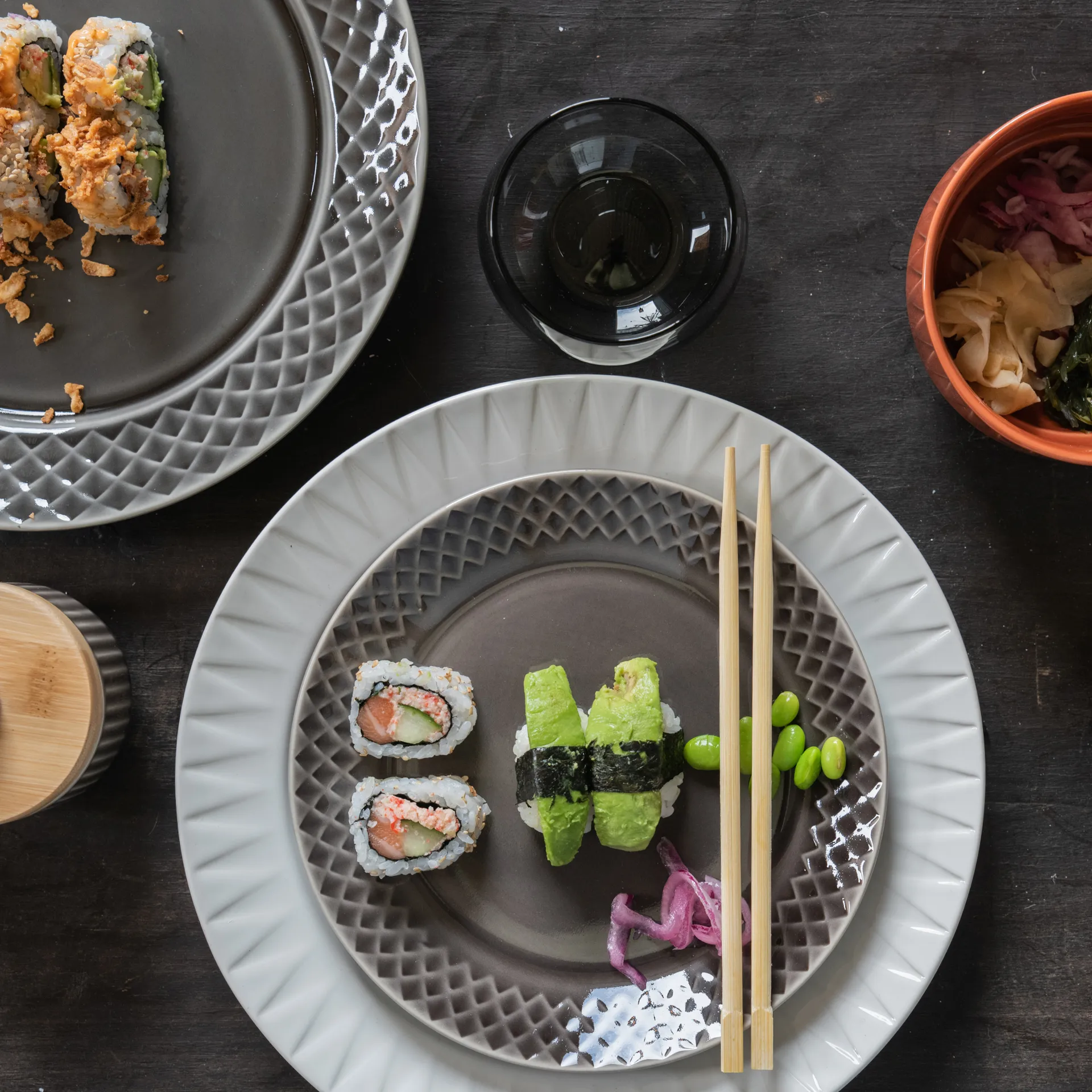 Spectra tumblers 4-pack, grey Sagaform