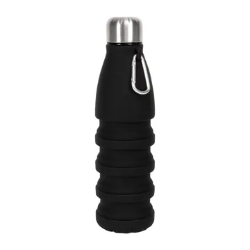 Stig collapsible bottle 55 cl - Black - Sagaform