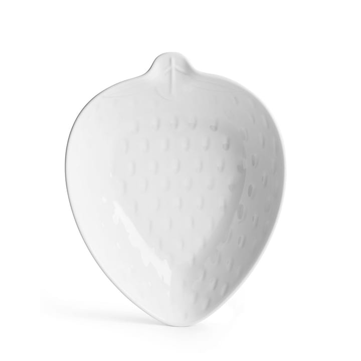 Strawberry serving bowl, white Sagaform