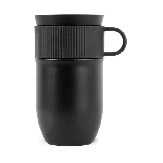 Sagaform Ted car mug thermos mug 28 cm Black | Scandinavian Design | Thermal flasks & travel mugs | Black