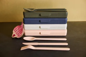 Tina cutlery set - Beige Pantone Warm grey 3C - Sagaform