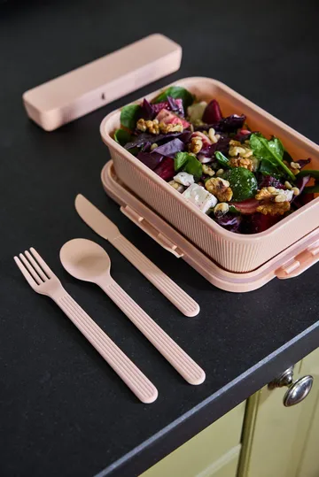 Tina cutlery set - Pink Pantone 489C - Sagaform