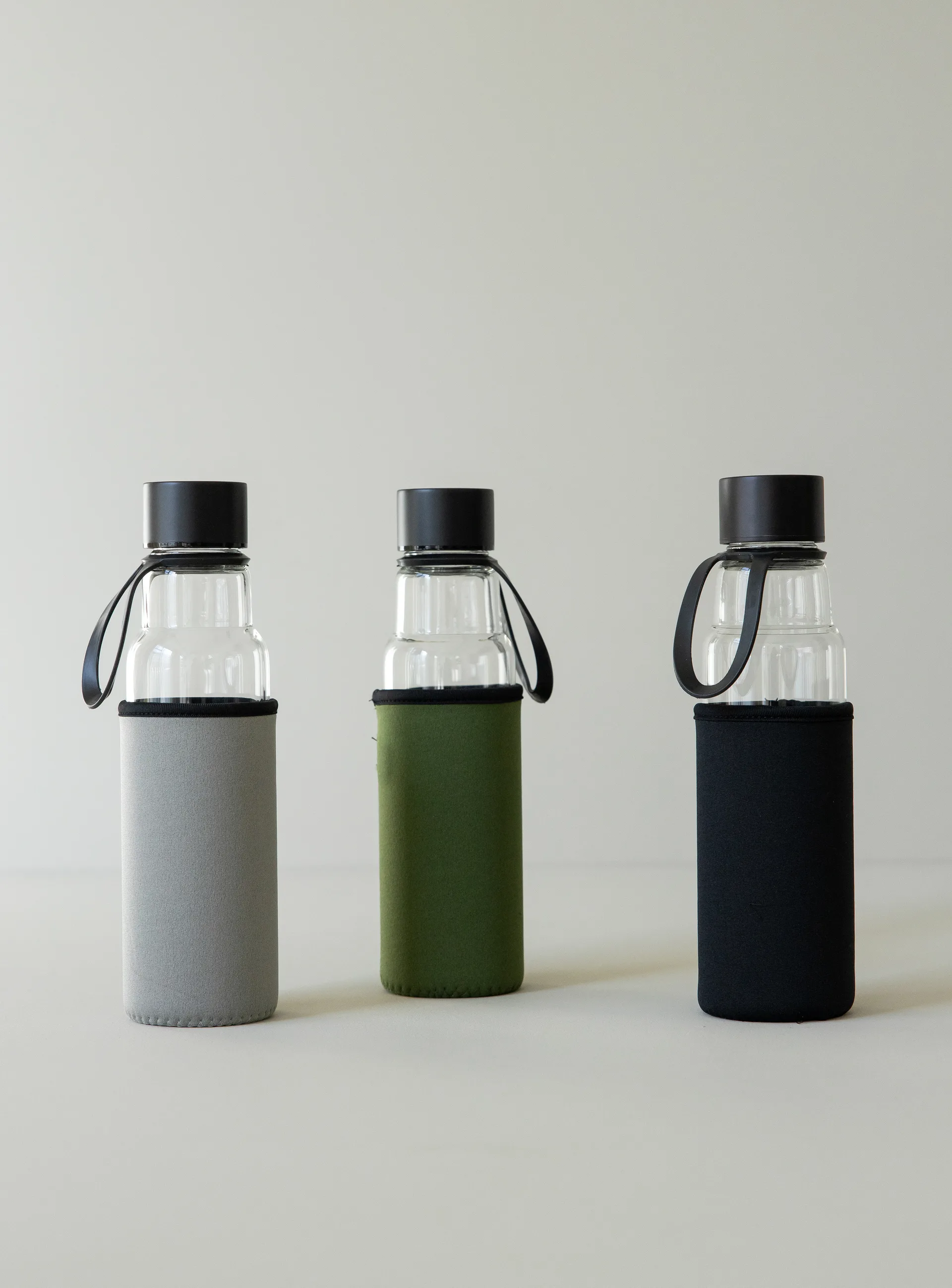 To Go glass bottle 60 cl, Black Sagaform