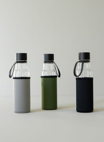 To Go glass bottle 60 cl - Black - Sagaform