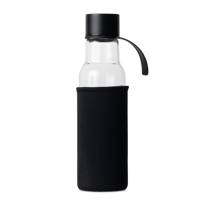 To Go glass bottle 60 cl, Black Sagaform