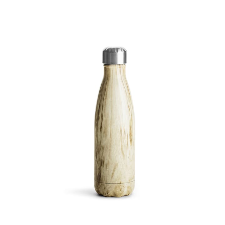 To Go steel bottle 0.5 liter, wooden Sagaform