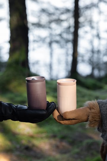 Tova car mug thermos mug 32 cl - Brown Pantone - Sagaform