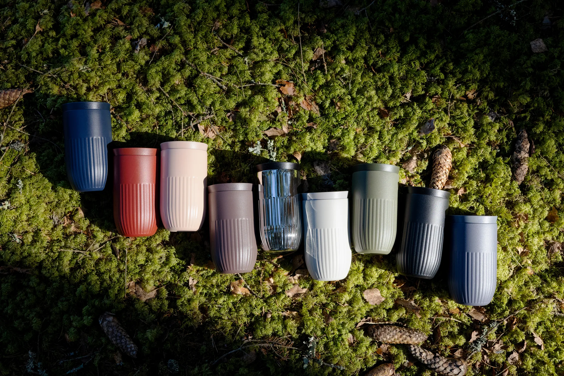 Tova car mug thermos mug 32 cl, Brown Pantone Sagaform