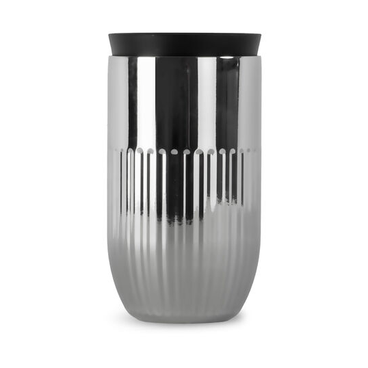 Sagaform Tova car mug thermos mug 32 cl Silver | Scandinavian Design | Thermal flasks & travel mugs | Silver-coloured