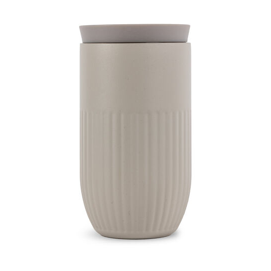 Sagaform Tova car mug thermos mug 32 cm Beige | Scandinavian Design | Thermal flasks & travel mugs | Beige