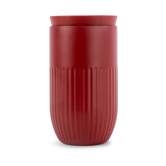 Sagaform Tova car mug thermos mug 32 cm Wine red | Scandinavian Design | Thermal flasks & travel mugs | Red
