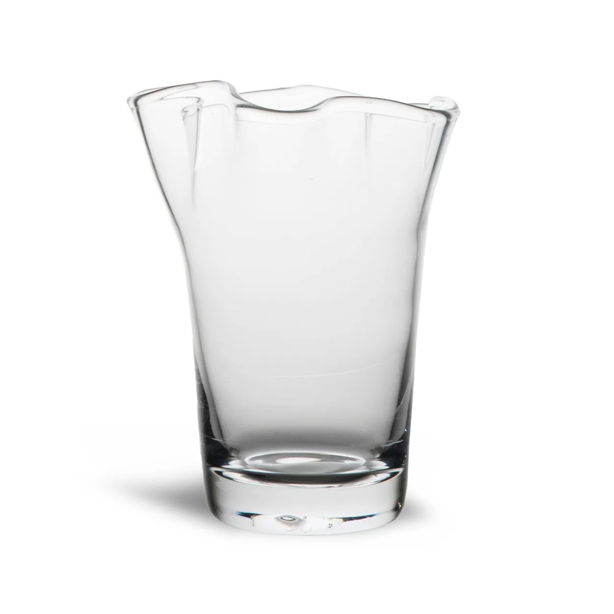 Sagaform Viva vase small 14.5 cm Clear | Scandinavian Design | Vases | Transparent