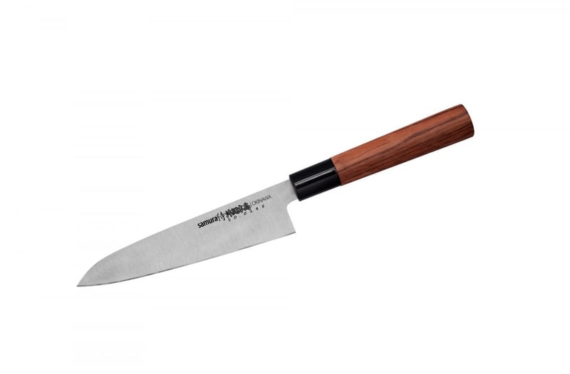 Samura OKINAWA chef"s knife 17 cm Black