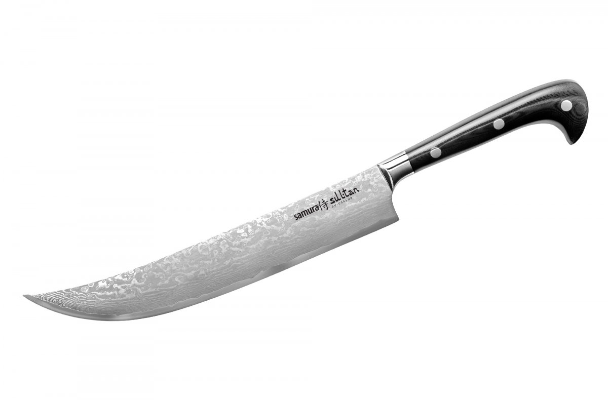 Samura SULTAN Slicer Pichak 21 cm Black | Scandinavian Design | Steak knives | Black