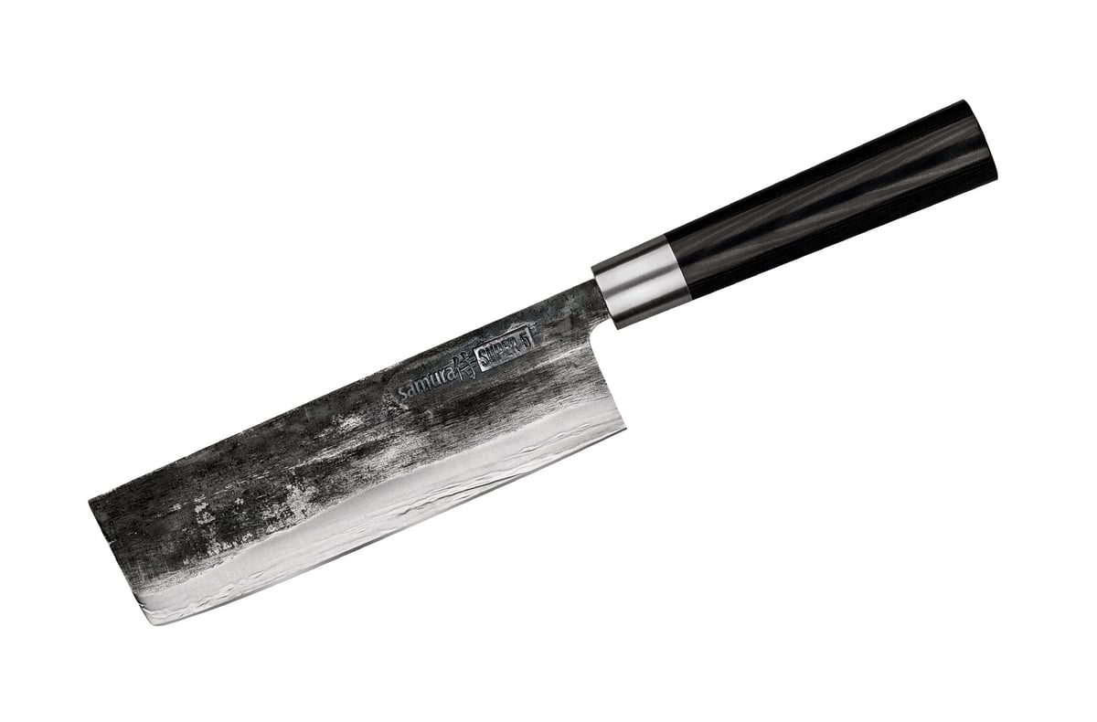 Samura Super 5 Nakiri 17 cm Black | Scandinavian Design | Steak knives | Black