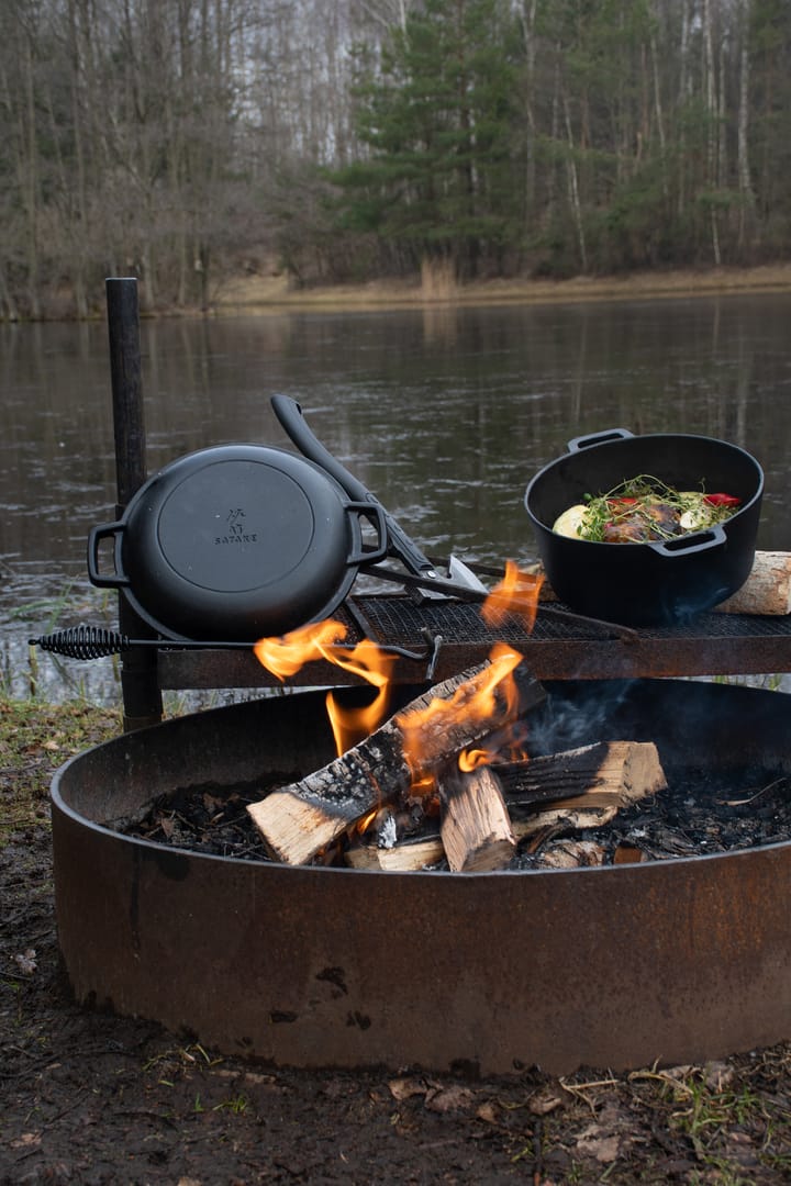 Cast iron pot with lid - Ø26 cm - Satake