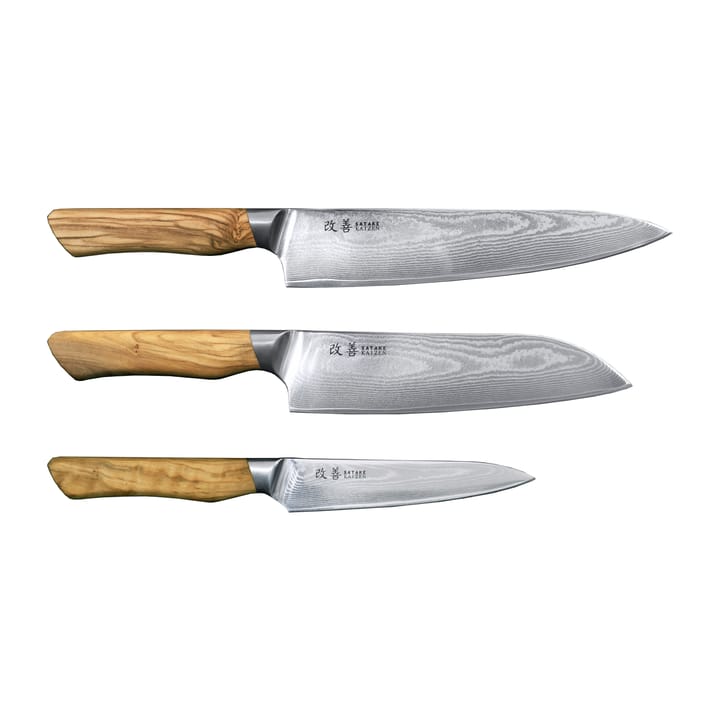 Saceilinge Kaizen knife set - 3 pieces - Satake
