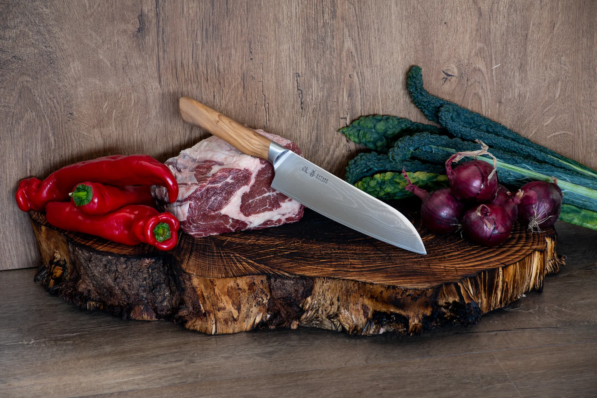 Saceilinge Kaizen Santoku knife, 18 cm Satake