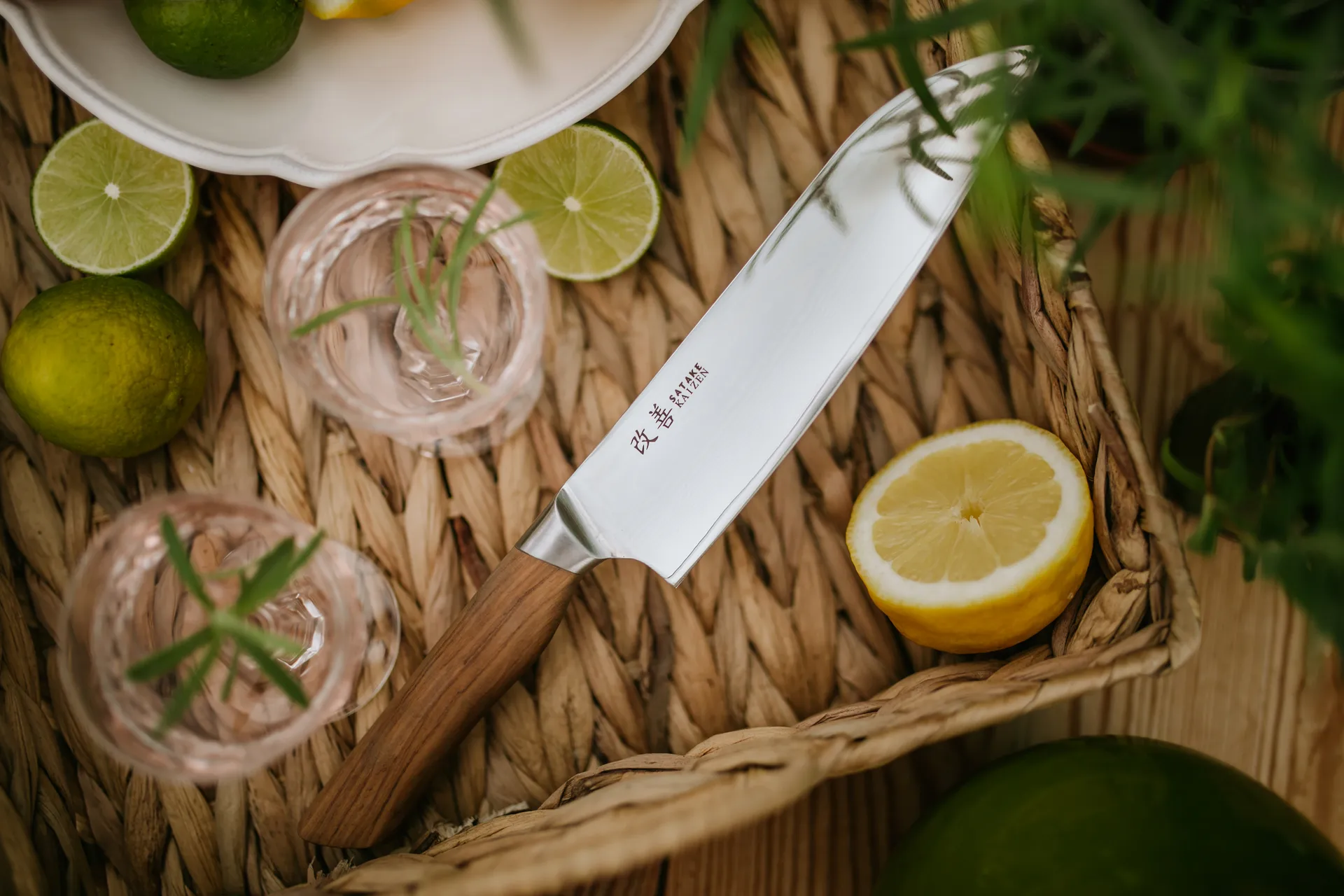 Saceilinge Kaizen Santoku knife, 18 cm Satake