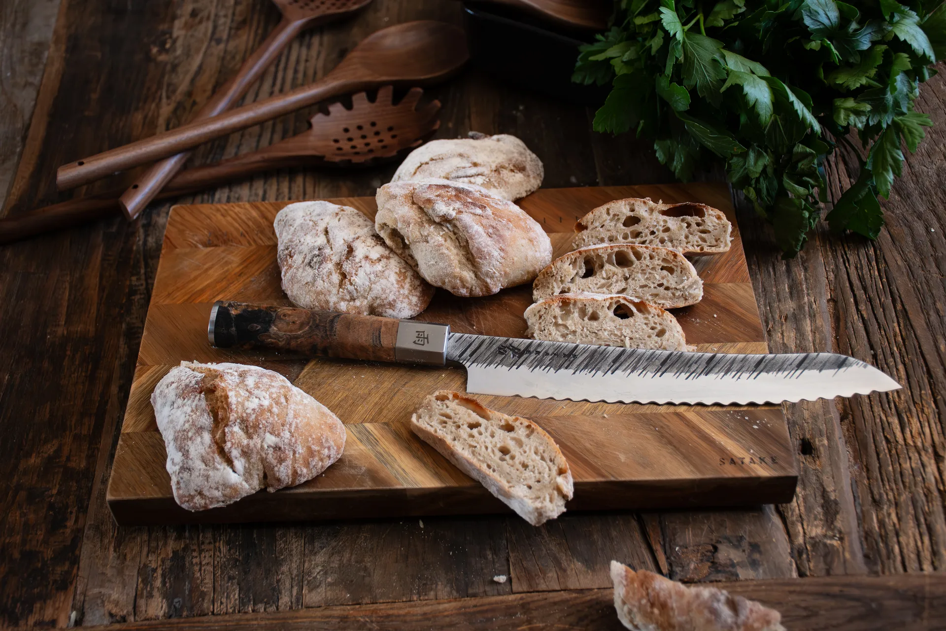 Satake Ame bread knife, 23 cm Satake