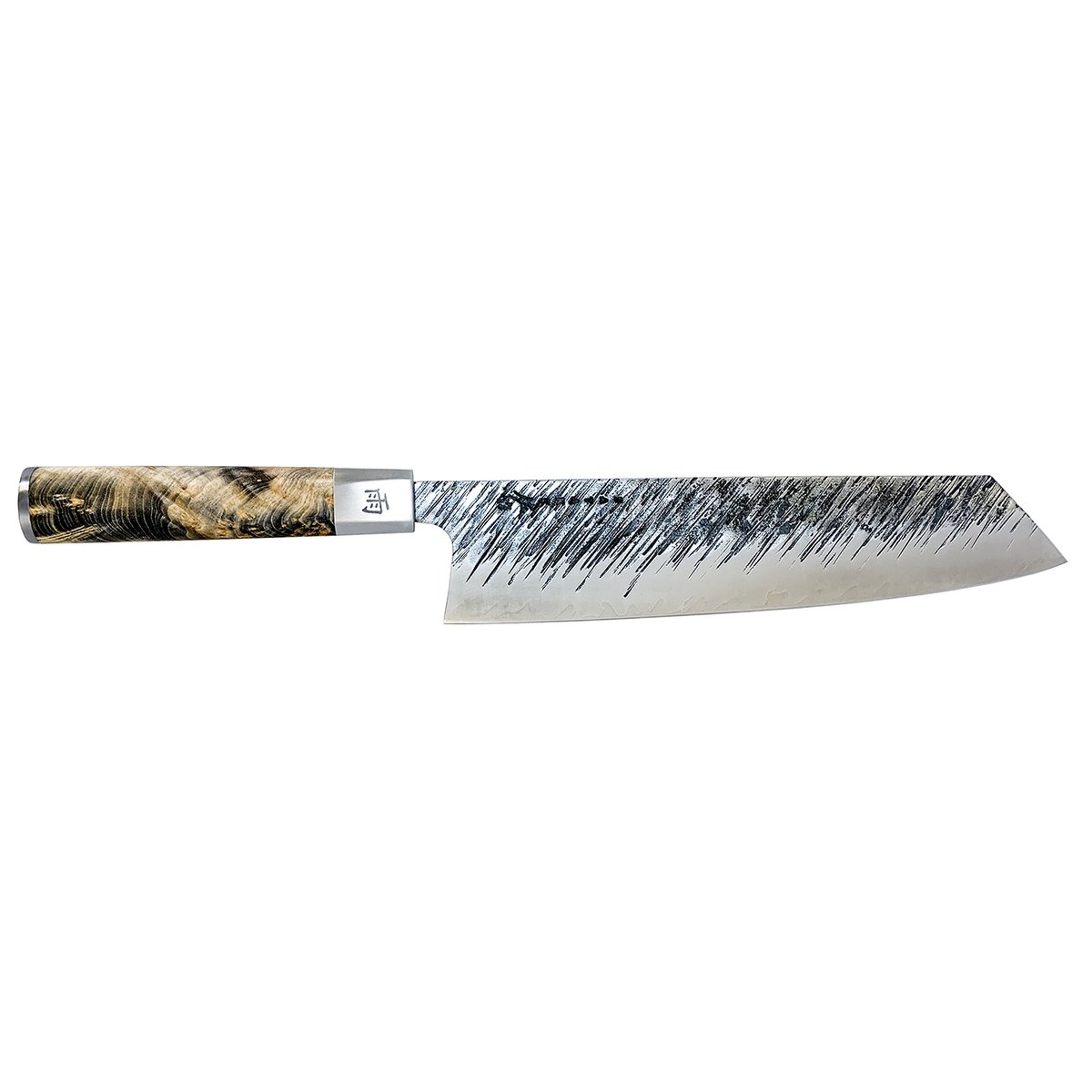 Satake Ame kiritsuke knife 23 cm | Scandinavian Design | Salmon knives | Silver-coloured