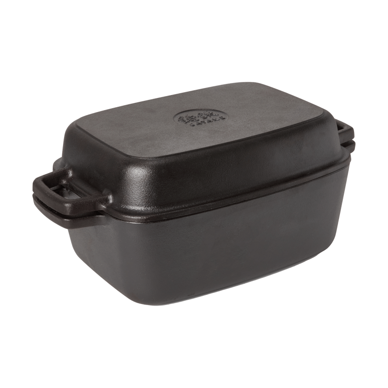 Satake Satake cast iron pot rectangular 30x22.5cm