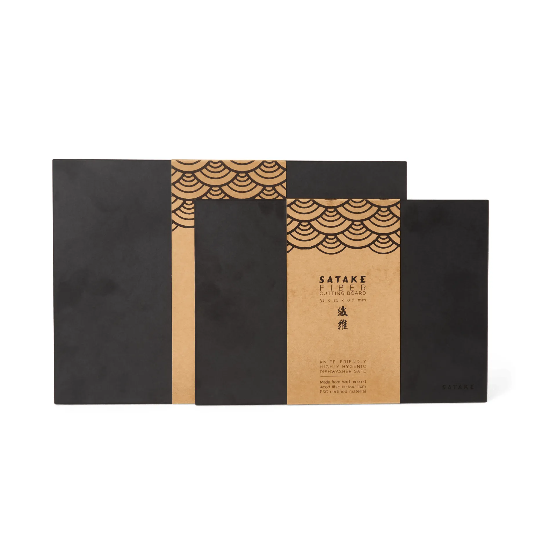 Satake chopping board wood and paper, 31x21.5x0.6 cm Satake