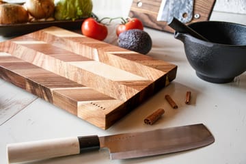 Satake cutting board with measuring points 35.5x23.5 cm - Acacia - Satake