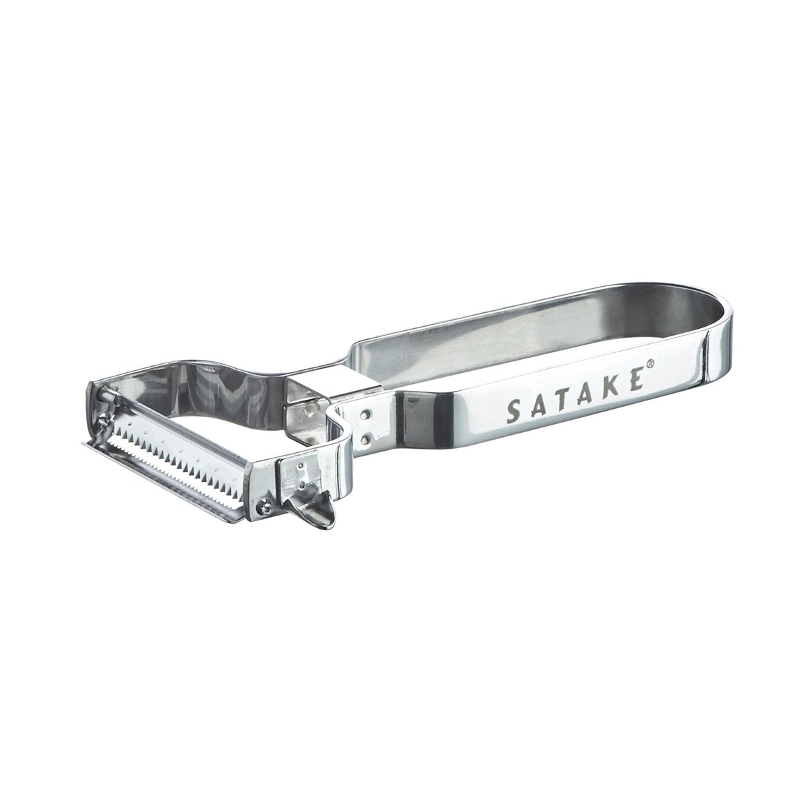 Satake fine shredder Silver | Scandinavian Design | Paring knives | Silver-coloured