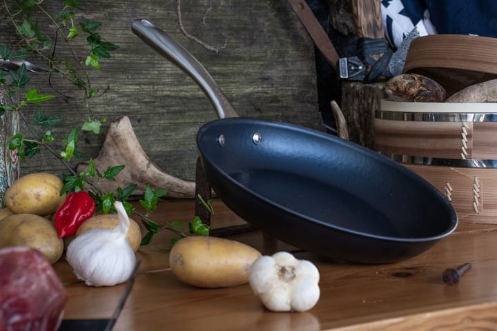 Satake frying pan in carbon steel - 24 cm - Satake