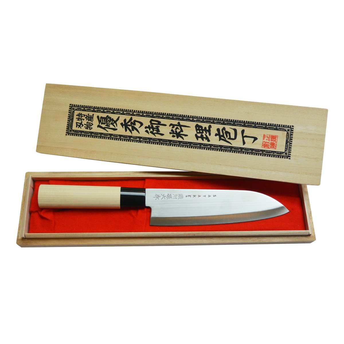 Satake Houcho knife in box 17 cm | Scandinavian Design | Chef knives | Silver-coloured