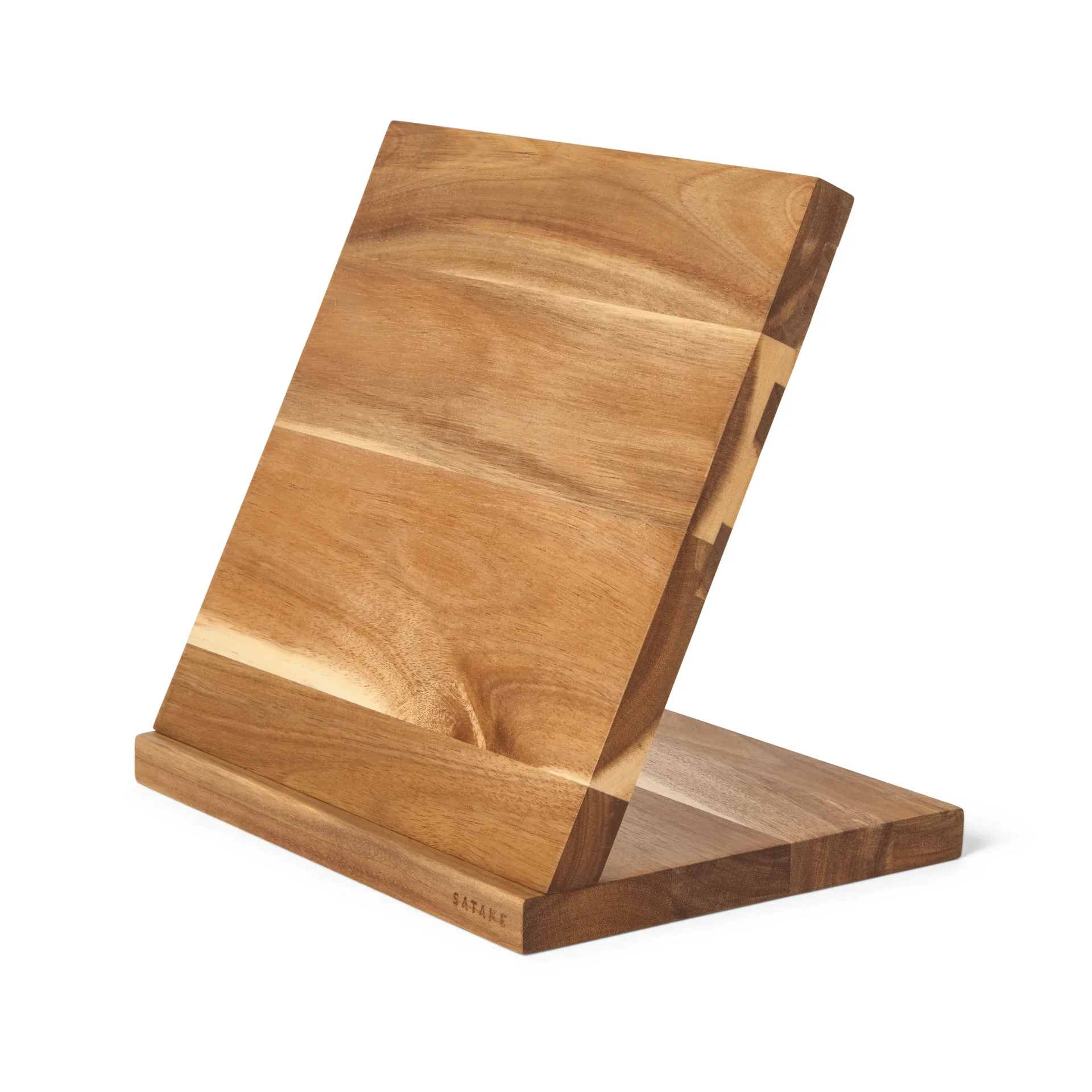 Satake knife block, Acacia, 19x25x24 cm Satake