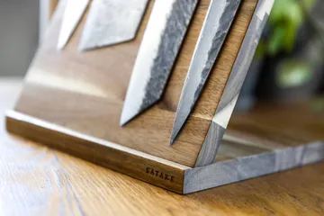 Satake knife block - Acacia, 19x25x24 cm - Satake