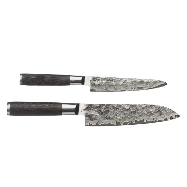 Satake Kuro knife set santoku & petty - 2 pieces - Satake