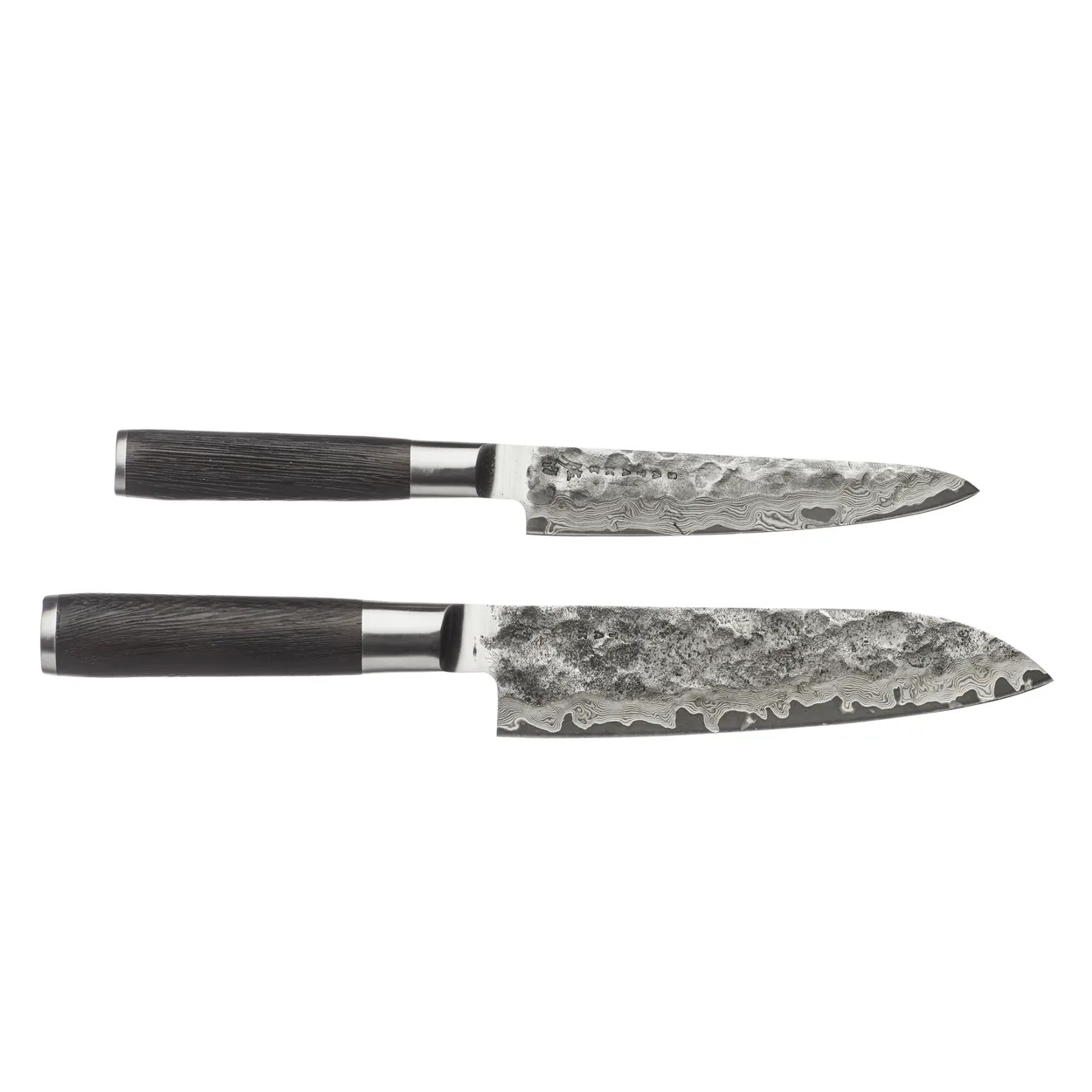 Satake Kuro knife set santoku & petty 2 pieces | Scandinavian Design | Knife sets | Black